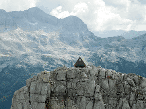 Mountain Hut in Italy